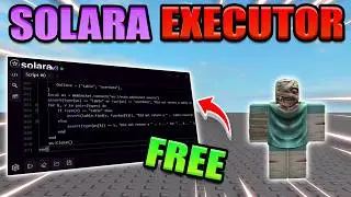 The Most Popular FREE Roblox Script Executor of 2026... Solara Executor