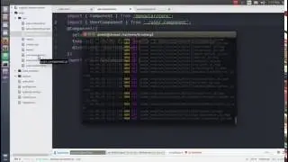 Create new component in Angular 2 and call new component in existing