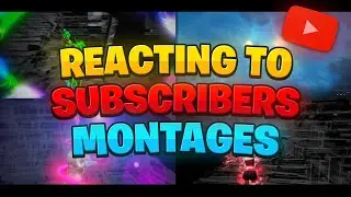 I Got 5 of My *SUBSCRIBERS* To Make me a FORTNITE MONTAGE!