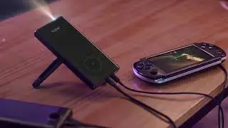 The Slimmest & Portable Projector | Wireless Screen Mirroring | Power Bank Supported | Yaber Pico T1