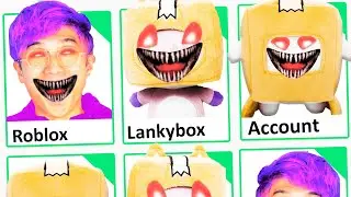 MAKING LANKYBOX.EXE a ROBLOX ACCOUNT (Justin, Foxy, Boxy, Adam, Lankybox)
