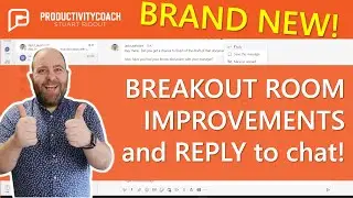 Breakout Room Support & Reply to Chat! The two most requested features from customers are in Teams!