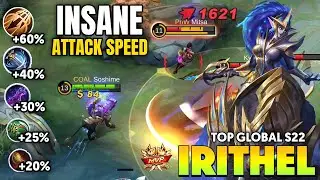 IRITHEL MOBILE LEGENDS ~ IRITHEL BEST BUILD 2021 ~ IRITHEL GAMEPLAY 2021 ~ IRITHEL TOP GLOBAL 2021