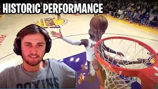 DIEHARD LEBRON FAN REACTS TO LEBRON JAMES HISTORICAL PERFORMACE VS THE MAGIC