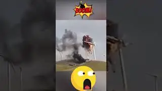 Respect⚡⚡⚡wind turbine explosion⚡⚡⚡