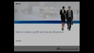 Microsoft Dynamics AX: How to create a profit and loss by dimension