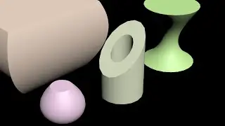 3Ds Max для начинающих. 15-ый урок. Модификатор Taper