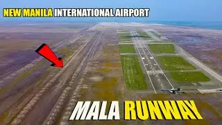 MALA-RUNWAY LUMITAW SA GITNA NG NEW MANILA INTERNATIONAL AIRPORT | BULACAN AIRPORT