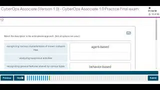 CyberOps Associate 1.0 Practice Final exam