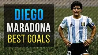 Maradona ● Top 10 Goals ● HD ●Is he from another Planet ?