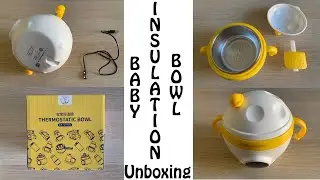 Thermostatic Baby Insulation Bowl Unboxing - SD-HW01