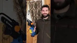 MINI MOTOSEGA A BATTERIA PER LA POTATURA