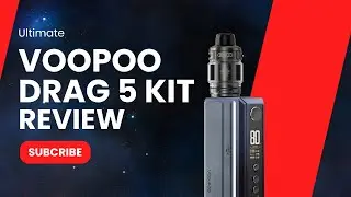 Voopoo Drag 5 Uforce X Tank full Kit Unboxing & Review