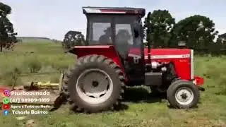 MF 275 TURBINADO COM PENTE NA TURBINA! KIT DE TURBINA MF 275 COM ESCAPE PIADOR