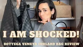 BOTTEGA VENETA FOULARD BAG REVIEW | WHAT FITS | WORTH IT? | SIZE COMPARISON