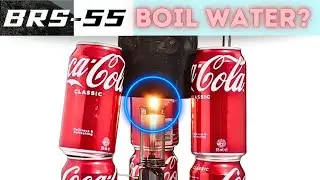BRS-55 Mini Gas Lantern. Does It Boil Water?