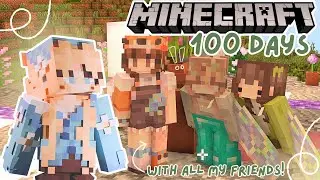 I Spent 100 Days In A COZY MULTIPLAYER Minecraft World
