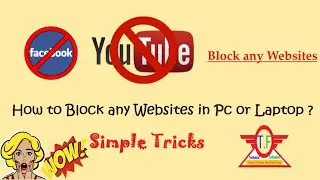 How to Block any  Websites in Laptop or PC? || Technical Followers || 2021