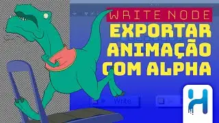 Exportando com transparência (canal alpha) no Toonboom Harmony