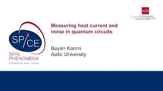 Talks - SPICE Quantum Thermodynamics and Transport - Bayan KARIMI - Aalto University
