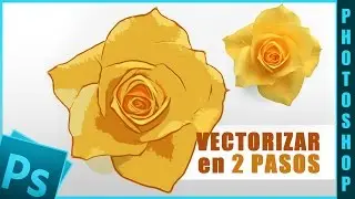 ✅Como Vectorizar una Imagen en Dos Pasos - Tutorial Photoshop