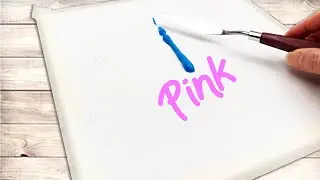 Pink Christmas Tree | Acrylic Painting on Canvas/Satisfying Demo #3 | Creative World