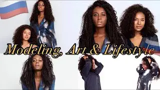 BLACK GIRLS MODELING IN RUSSIA!