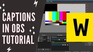 How to Add Captions/Subtitles in OBS | OBS Tutorials for Teachers