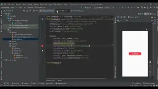 Rounded button in android studio