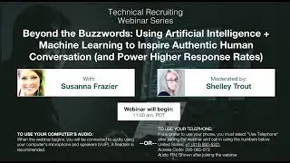 Tech Recruiting Webinar: How to Get Better Candidate Response Rates with Machine Learning and AI