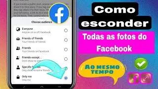 Como ocultar todas as fotos do Facebook de uma só vez (2023) | Ocultar fotos do Facebook