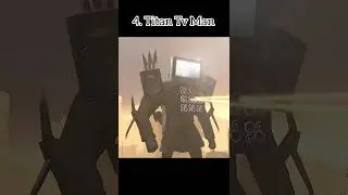 Top 6 Strongest Characters Skibidi Verse 