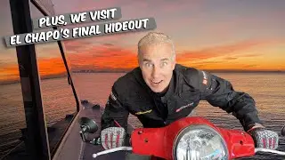 Ferry from Sinaloa to Baja, Mexico by Motorcycle