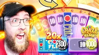 THE BEST CRAZY TIME COME BACK WIN EVER! (PROFIT?!)