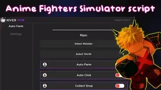 NEW SCRIPT FOR ANIME FIGHTERS SIMULATOR /AUTO FARM / AUTO TRIAL/