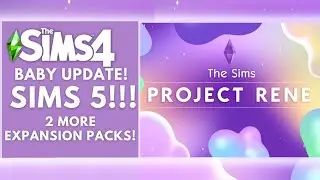 SIMS 5 FOOTAGE!! + BABY UPDATE! AND MORE!!!😱💜  |The Sims 4 | Update