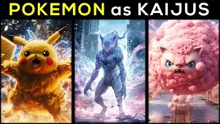 Pokemon as Kaijus