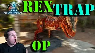 The Best Rex Trap You Have Ever Seen in Ark Survival Ascended 2025 - HOW TO 2025