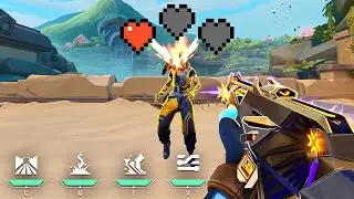 1v1 vs EVERY Rank, But I Have 3 Lives (Iron to Radiant)