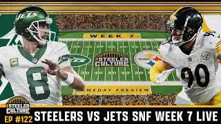 RUSSELL WILSON NAMED THE STARTER | STEELERS VS JETS SNF WEEK 7 GAMEDAY PREVIEW #Steelers #Jets