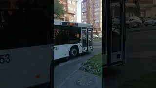 Автобус МАЗ 203 на маршруте №4