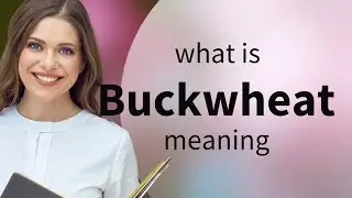 Buckwheat | what is BUCKWHEAT definition