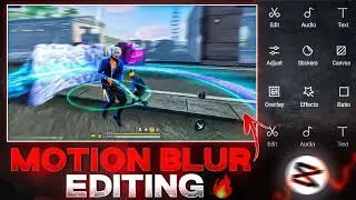 How To Add Motion Blur To Your Gameplay 🤯 || How To Add Motion Blur In Capcut