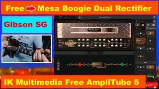 Free AmpliTube 5 Custom Shop / Mesa Boogie Dual Rectifier / Marshall / Fender / Soldano / Test Sound