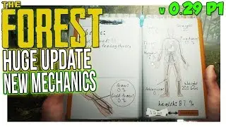 NEW GAMEPLAY MECHANICS! ATHLETICISM + STRENGTH - The Forest Gameplay Part 1 v0.29 UPDATE