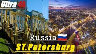 ST.Petersburg, Russia🇷🇺2024 | 4K HDR | Aerial View