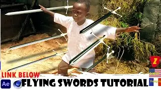 FLYING SWORDS TUTORIAL AFTER EFFECT / CINEMA 4D VF