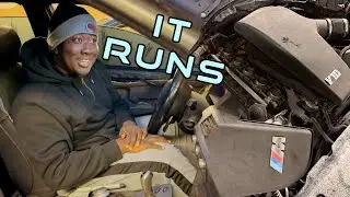 The M5 Drift Build Is Alive – First Run Success!