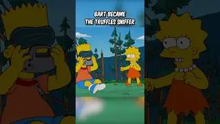 Bart became the truffles Sniffer