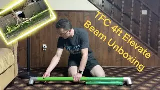 TFC 4ft Elevate Beam Unboxing + first few play sessions ft. sloch_holistic